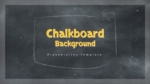 Free Chalkboard Template PowerPoint