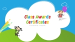 Free Class Awards Certificate Presentation Template