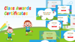 Free Class Awards PowerPoint Template And Google Slides