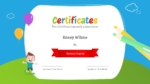 Free Class Certificates PowerPoint Template