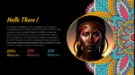Free Colorful Tribal Theme Presentation Template