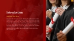Free Graduation Ceremony Introduction PowerPoint Template