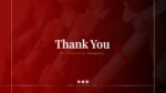 Free Thank You Presentation Template