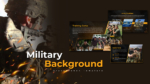 Military Background For PowerPoint