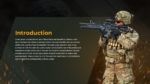 Military Theme Introduction PowerPoint Template