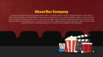 Movie Background About Our Company Template