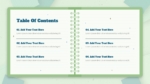 Note Book Theme Table Of Content Presentation Template