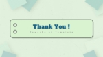 Notebook Lesson PowerPoint Thank You Template