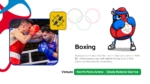 Olympic Boxing Games Free PowerPoint Template