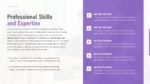 Professional Skills and Expertise Presentation Template