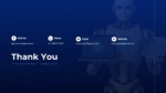 Robotics Theme PPT Thank You Template