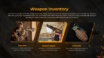 Weapon Inventory PowerPoint Template