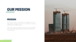 property development presentation template mission slide