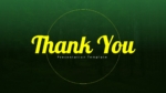 Forest Themed Thank You PowerPoint Template
