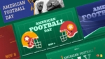 Free American Football Day Presentation PowerPoint Template and Google Slides