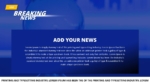 Free Breaking News PowerPoint Presentation Template