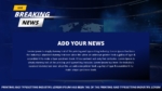 Free Breaking News Presentation Template PPT