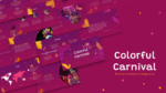 Free Colorful Carnival PowerPoint Template and Google Slides Cover Image