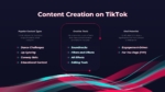 Free Content Creation On Tiktok Slide For PowerPoint Presentation
