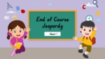 Free End Of Course Jeopardy PowerPoint Template