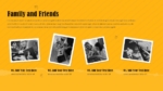 Free Family and Friends Memories Photo Album Powerpoint Slides
