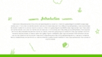 Free Green Doodle Introduction PowerPoint Template