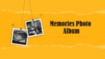Free Memories Photo Album Powerpoint Slides