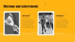 Free Milestone and Achievement Memories Photo Album Powerpoint Slides