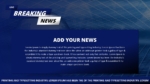 Free Modern Breaking News Presentation Template