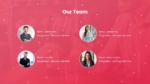 Free Our Team Slides For Dating App PowerPoint Presentation and Google Slides