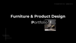 Furniture And Product Design Portfolio PPT Template