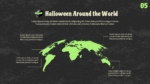 Free Halloween Around The World Slide Template
