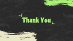 Free Halloween Thank You Slide Template