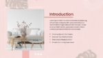 Home Décor & Furniture PowerPoint Introduction Slide