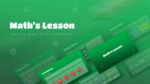 Maths Lesson Puzzle PowerPoint Templates Featured Image
