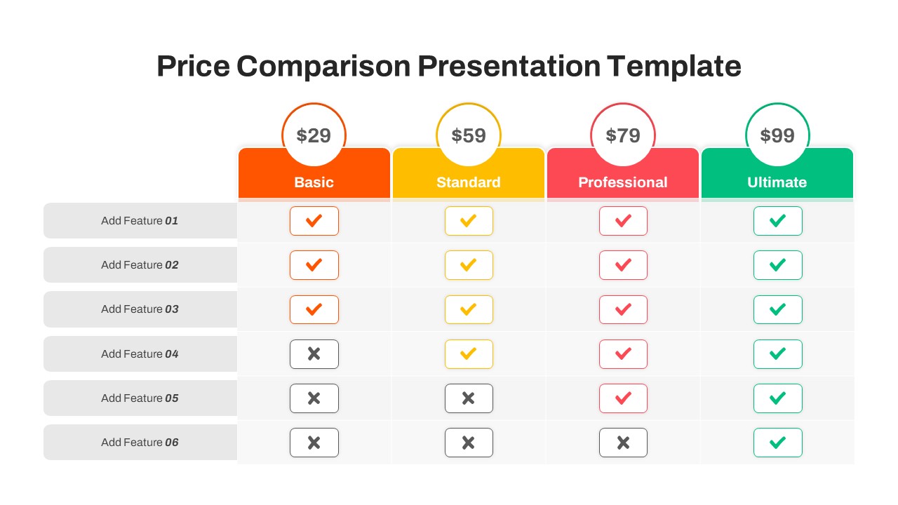 Generations Comparison Template For PowerPoint SlideKit Generations Comparison Template For PowerPoint SlideKit
