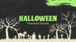 Free Spooky Halloween Theme PowerPoint Template