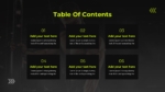 Table Of Content Template For Fitness PowerPoint Presentation and Google Slides