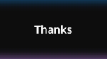 Thanks Presentation Template