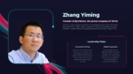 Zhang Yiming Tiktok Founder Slide For PowerPoint Presentation