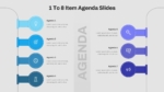 1 to 8 Item Agenda Slide PowerPoint Template and Google Slides