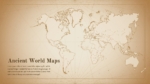 Ancient World Map PowerPoint Presentation Template