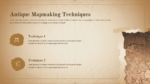 Antique Map PowerPoint Presentation Template
