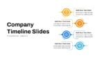 Company Timeline Slide Template For PPT and Google Slides