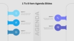 Free 1 to 8 Item Agenda Power Point Slide