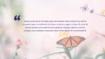 Free Butterfly Presentation Template