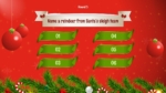 Free Christmas Family Feud Game Round Five PPT and Google Slides