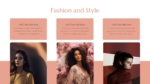 Free Fashion and Style Presentation Template