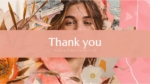 Free Feminine Theme Thank You Presentation Template For PowerPoint and Google Slides