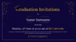 Free Graduation Invitation PowerPoint Slide